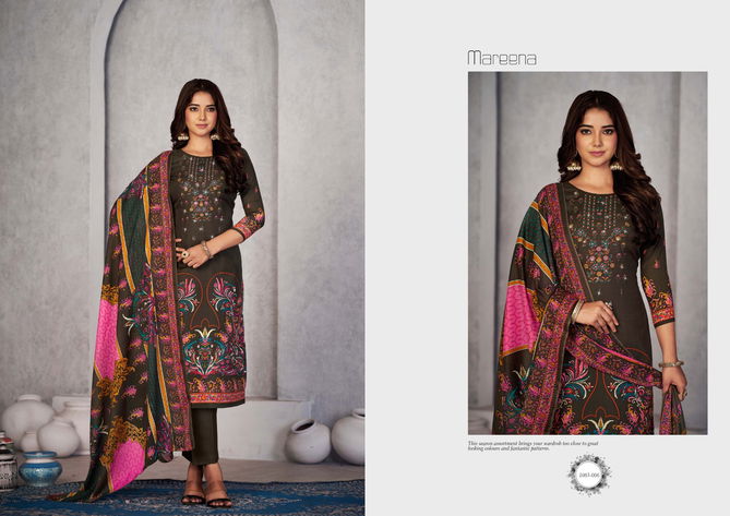 Mareena Vol 17 By Romani 1083 Series Ladies Dress Material wholesale market in Surat
